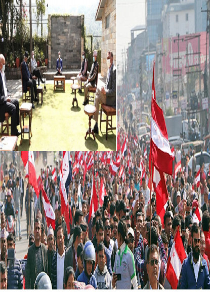 सरकारविरुद्ध नेपाली कांग्रेसको शक्ति प्रदर्शन, शीर्ष नेताहरूले कहाँ–कहाँ गर्दैछन् सम्बोधन?